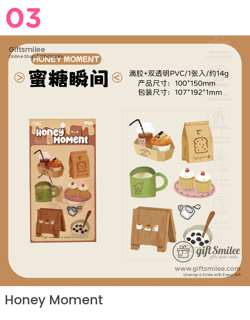 Baking Hut Stickers | KS-SA-4137