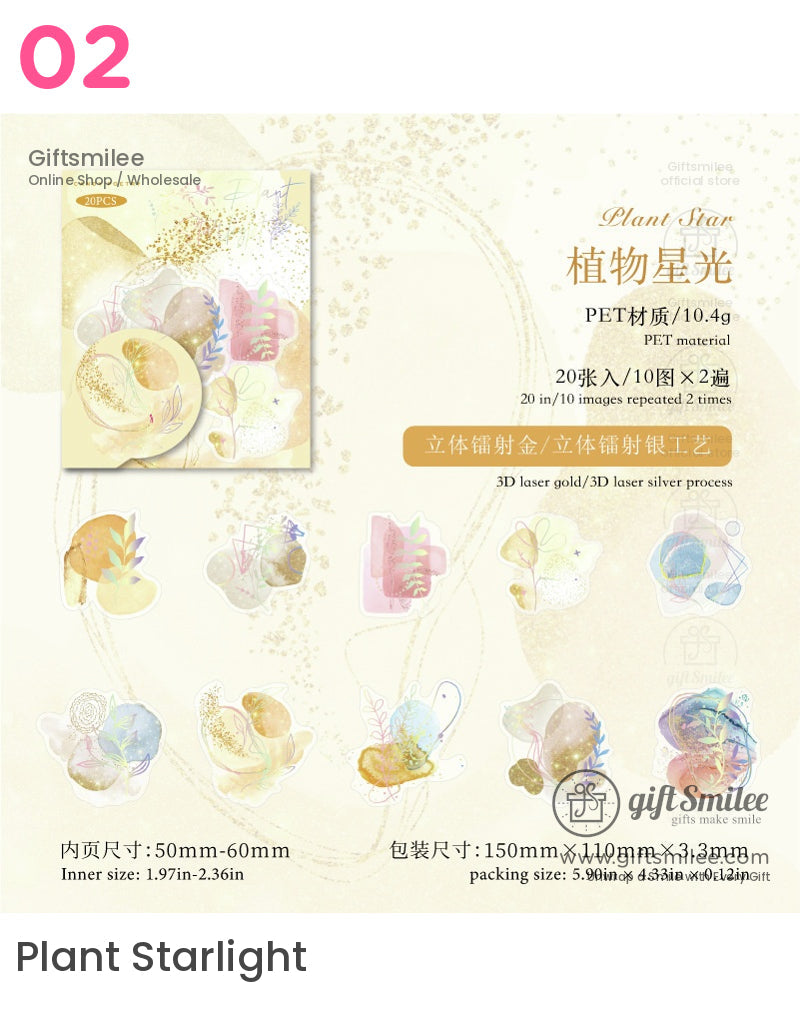 Flowing Dream Sticker Packs | KS-SA-4139