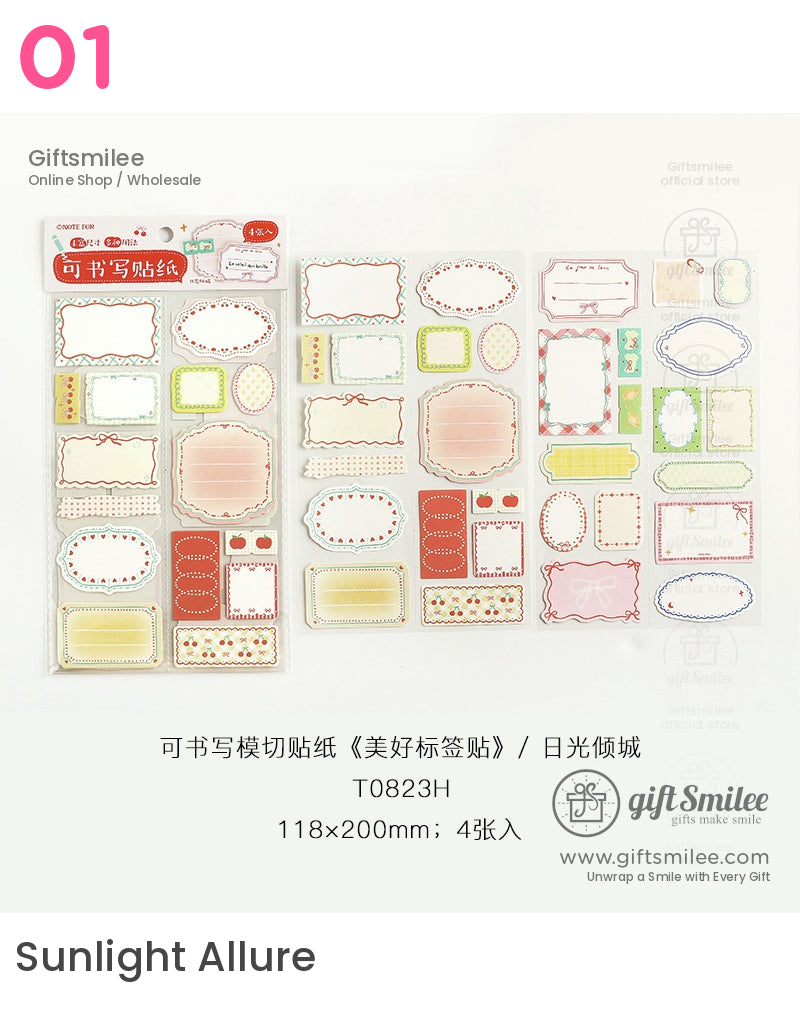 Beautiful Labels Stickers | KS-SA-4141