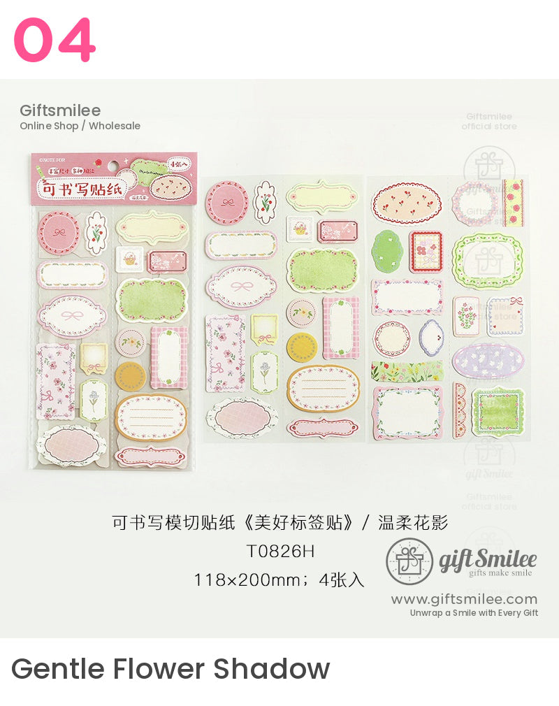 Beautiful Labels Stickers | KS-SA-4141