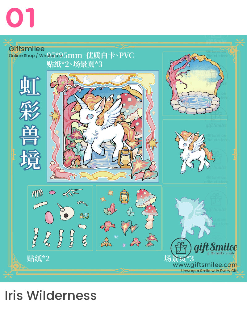 Fantasy Creatures Stickers | KS-SA-4145