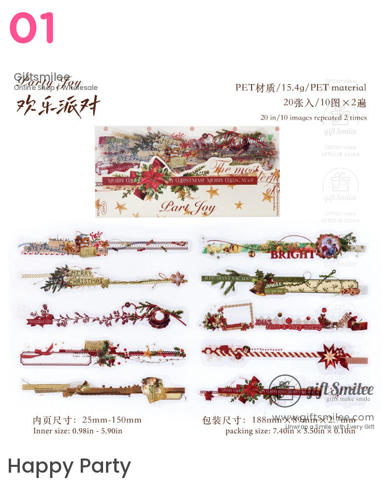 Christmas Encounter Sticker Packs | KS-SA-4147