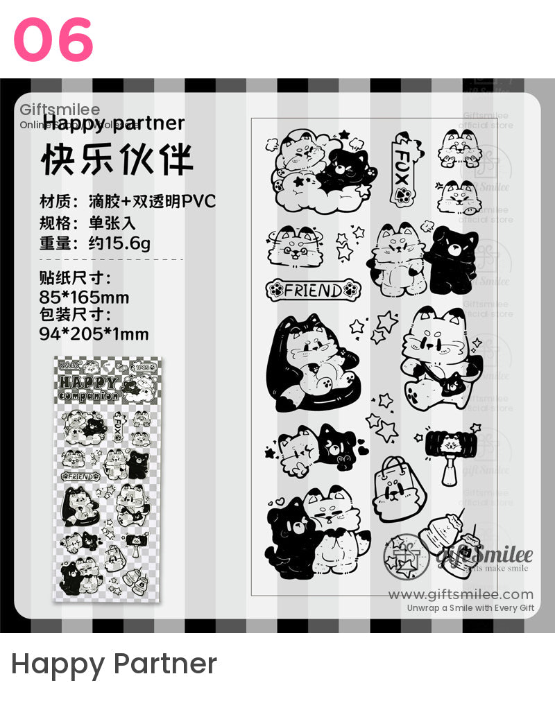 Happy Craftsman Stickers | KS-SA-4154