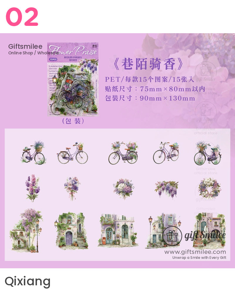 Funeral With Flowers Sticker Packs | KS-SA-4161