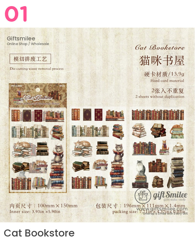 Book Showroom Stickers | KS-SA-4163