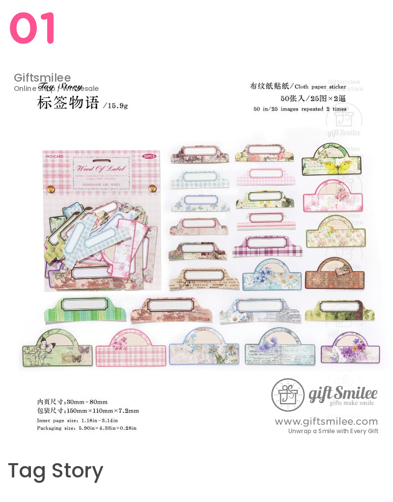 Handmade Life Stickers | KS-SA-4180