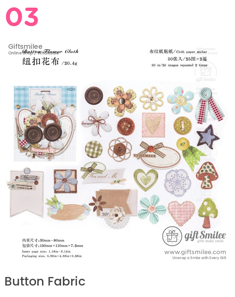 Handmade Life Stickers | KS-SA-4180