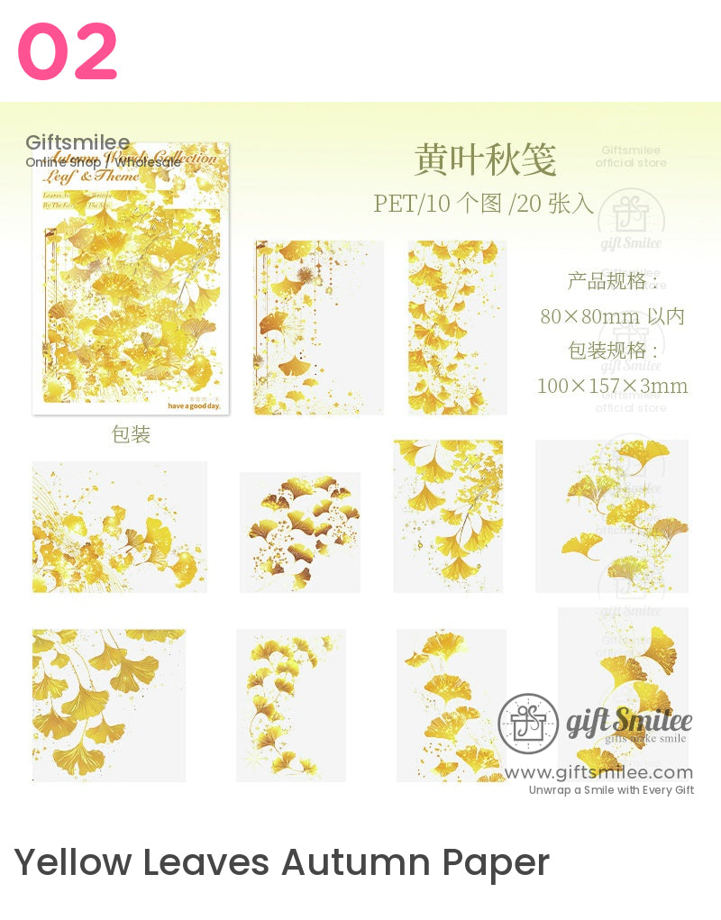 Autumn Words Collection Stickers | KS-SA-4181