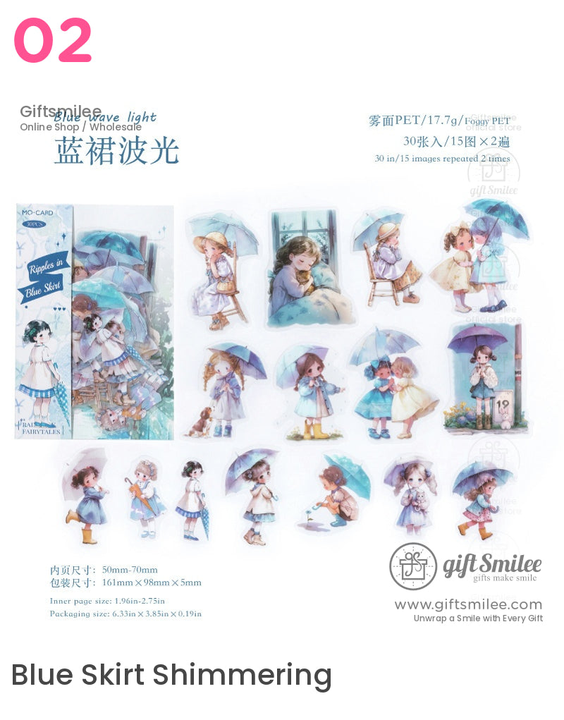 Rainy Season Fairy Tale Sticker Packs | KS-SA-4183