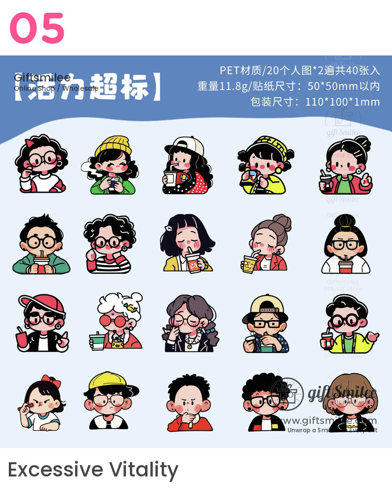 Energy Master Sticker Packs | KS-SA-4191