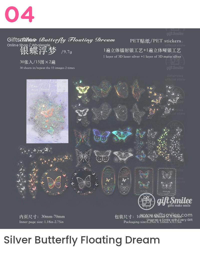 Silver Dream Sticker Packs | KS-SA-4196
