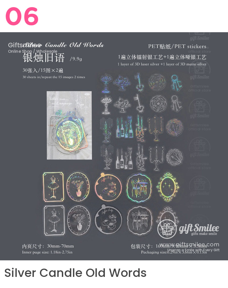Silver Dream Sticker Packs | KS-SA-4196