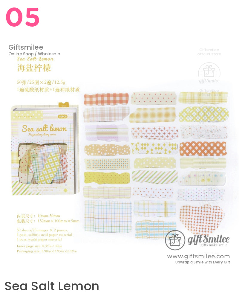 Fragmentary Diary Sticker Packs | KS-SA-4198