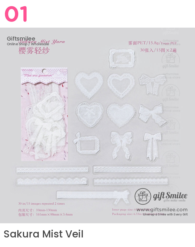 Lace Story Sticker Packs | KS-SA-4200