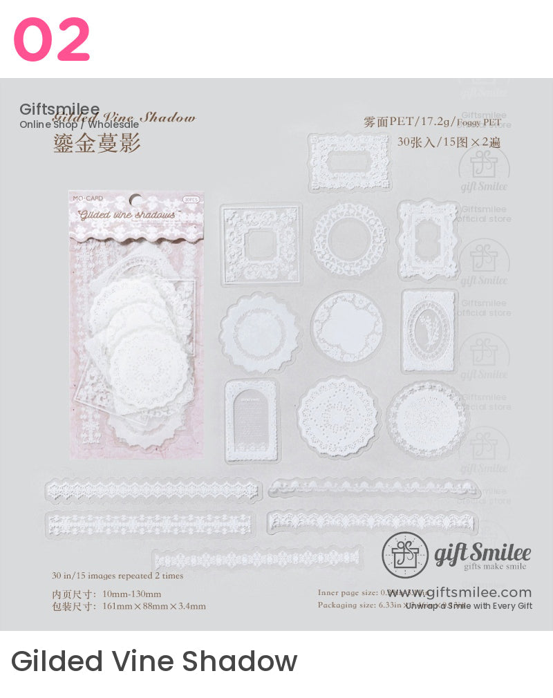 Lace Story Sticker Packs | KS-SA-4200