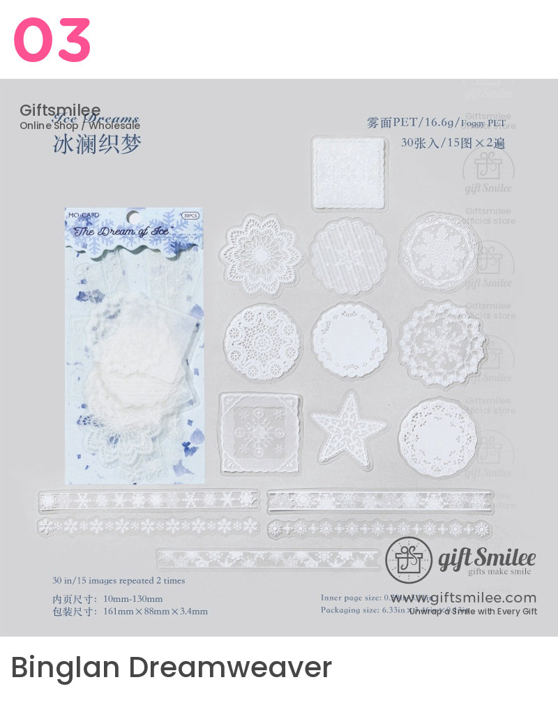 Lace Story Sticker Packs | KS-SA-4200