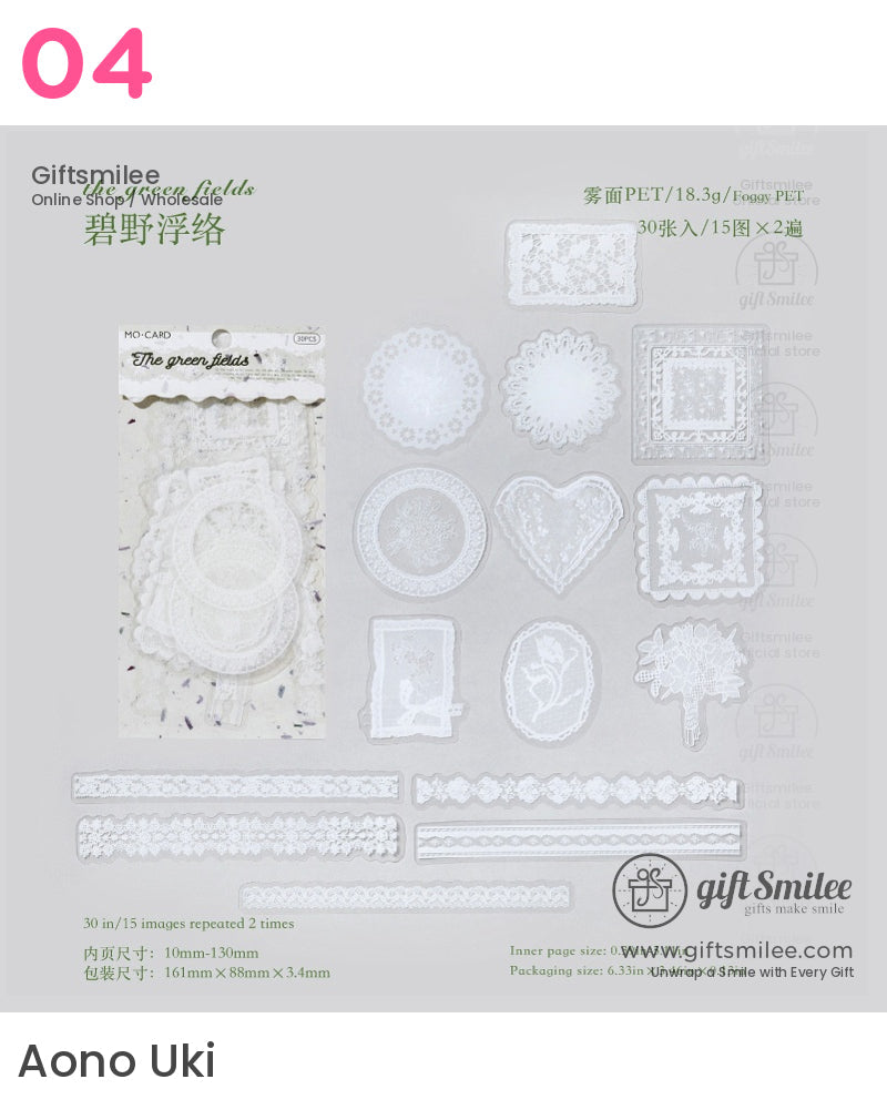 Lace Story Sticker Packs | KS-SA-4200