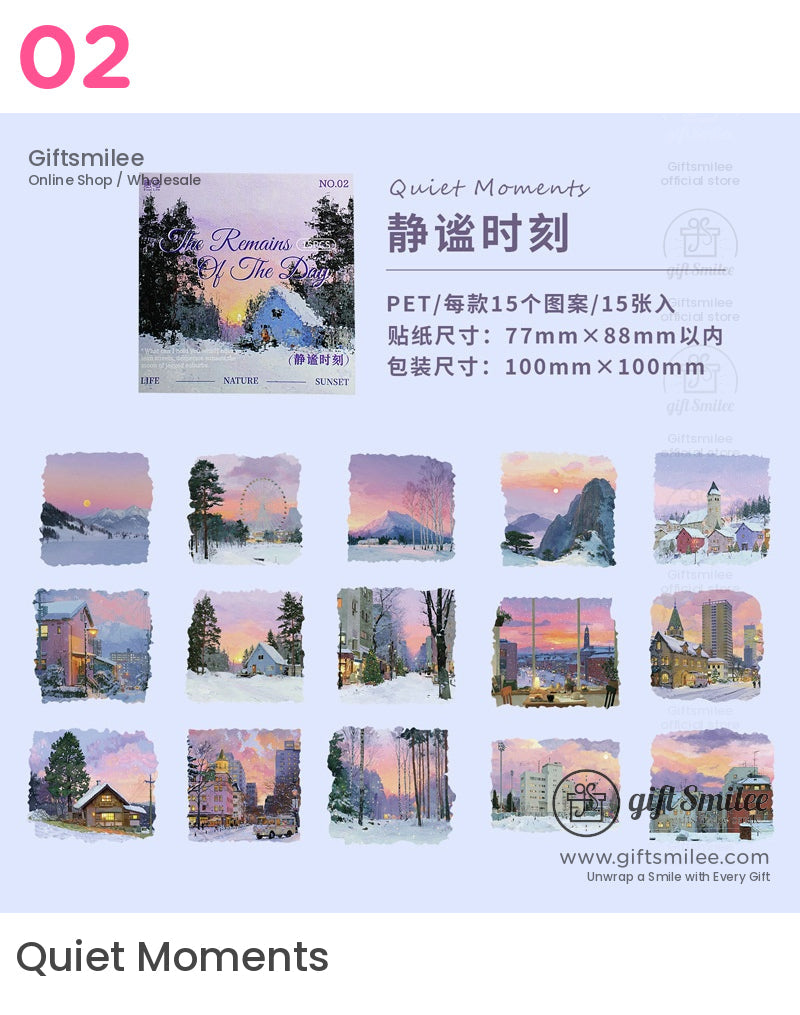 The End Of The Day Sticker Packs | KS-SA-4203