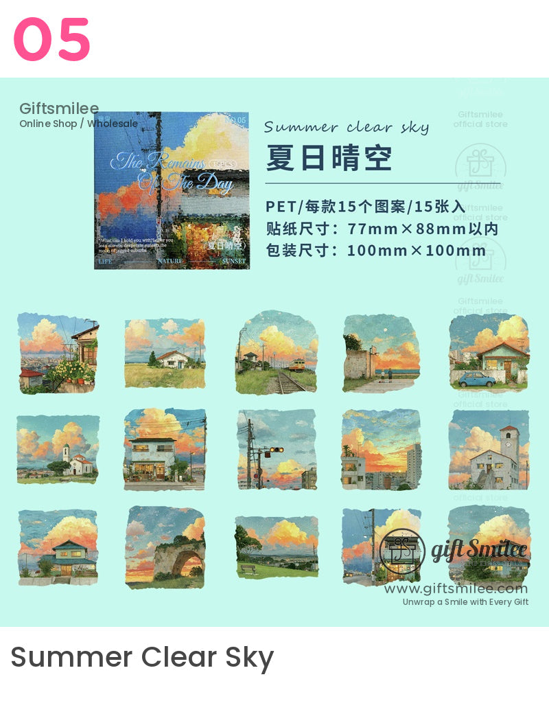 The End Of The Day Sticker Packs | KS-SA-4203