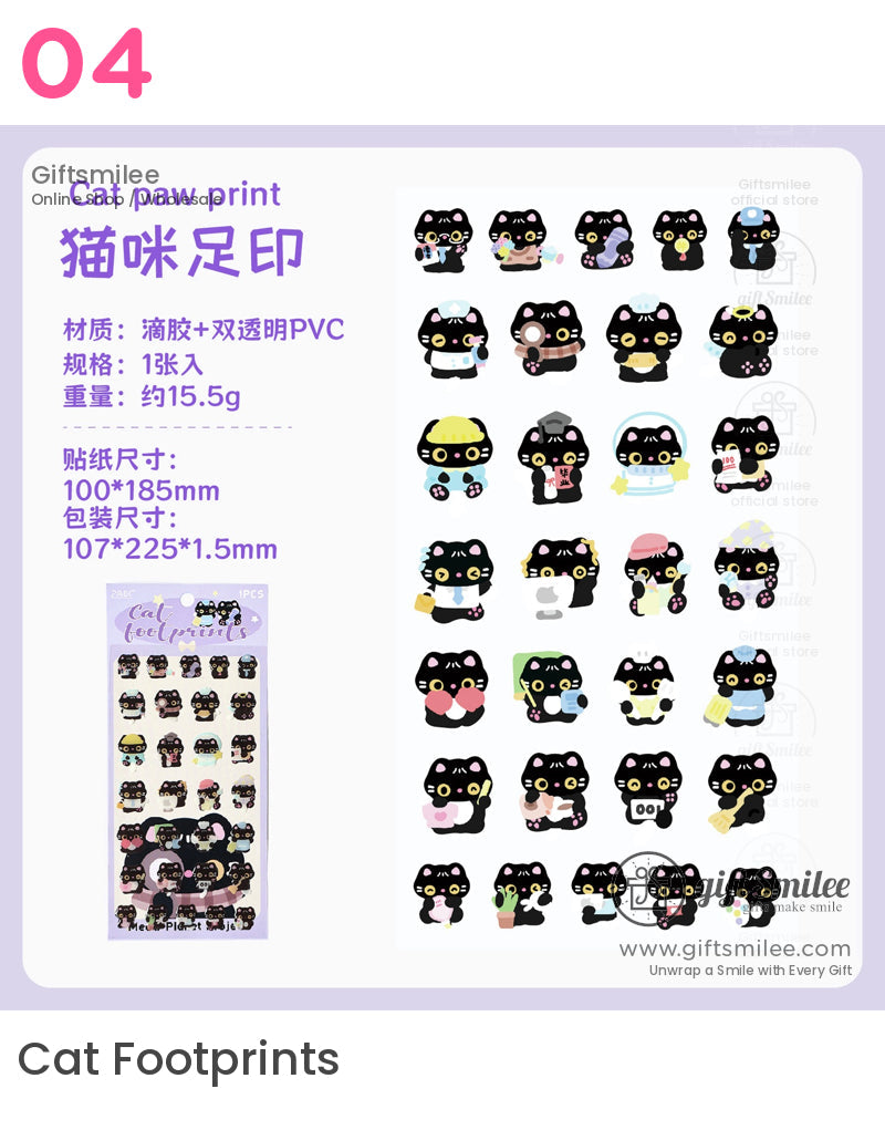 Cat Planet Stickers | KS-SA-4205