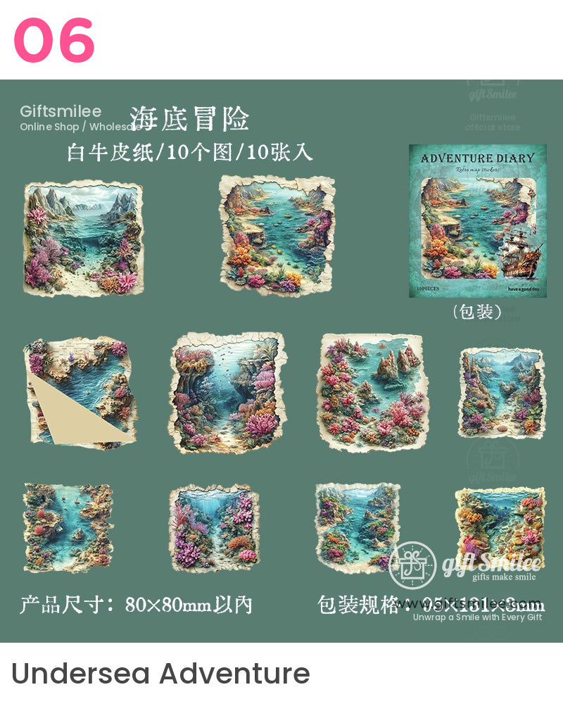 Adventure Diary Stickers | KS-SA-4207