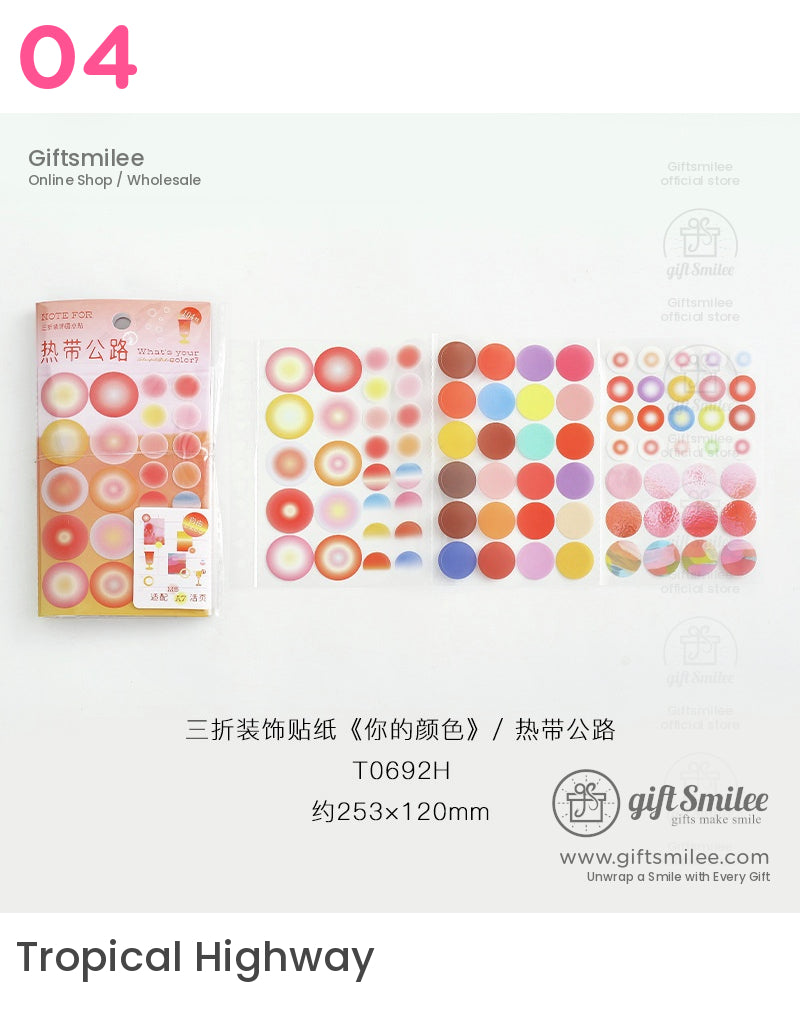 Your Color Stickers | KS-SA-4208