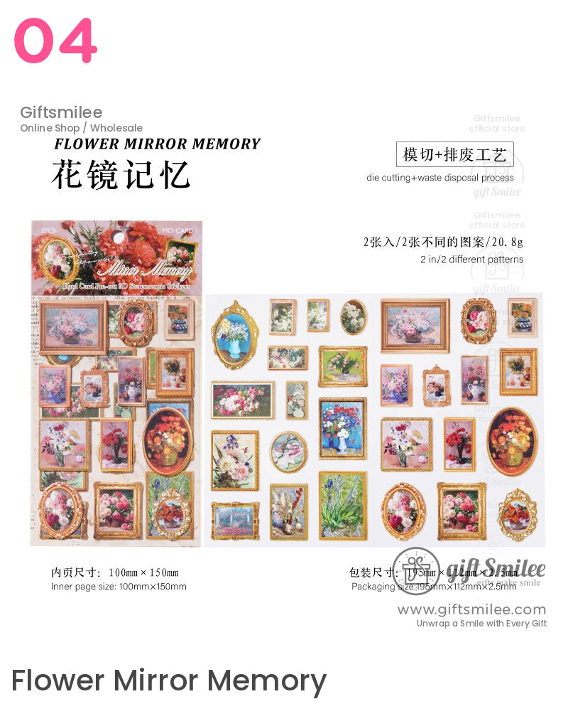Famous Painting Museum Stickers | KS-SA-4211