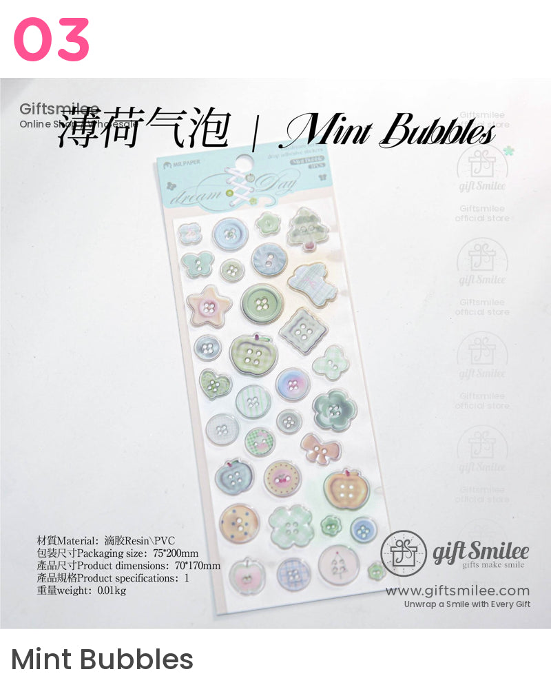 Daydreaming Stickers | KS-SA-4216
