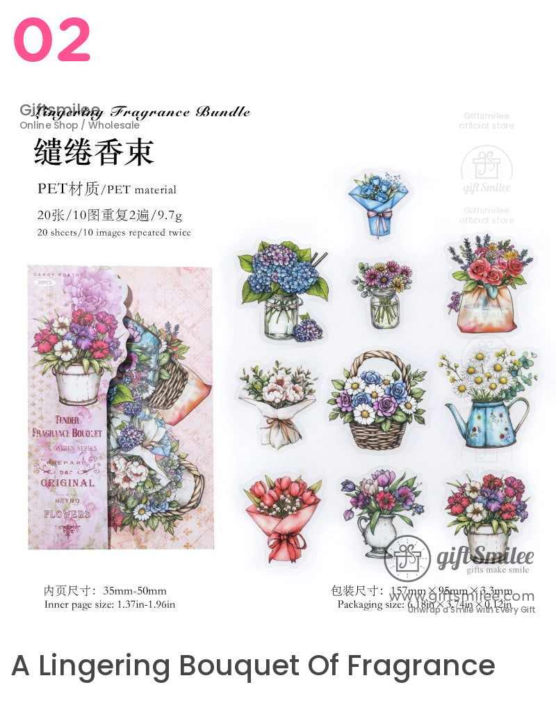 Dusk Garden Sticker Packs | KS-SA-4220