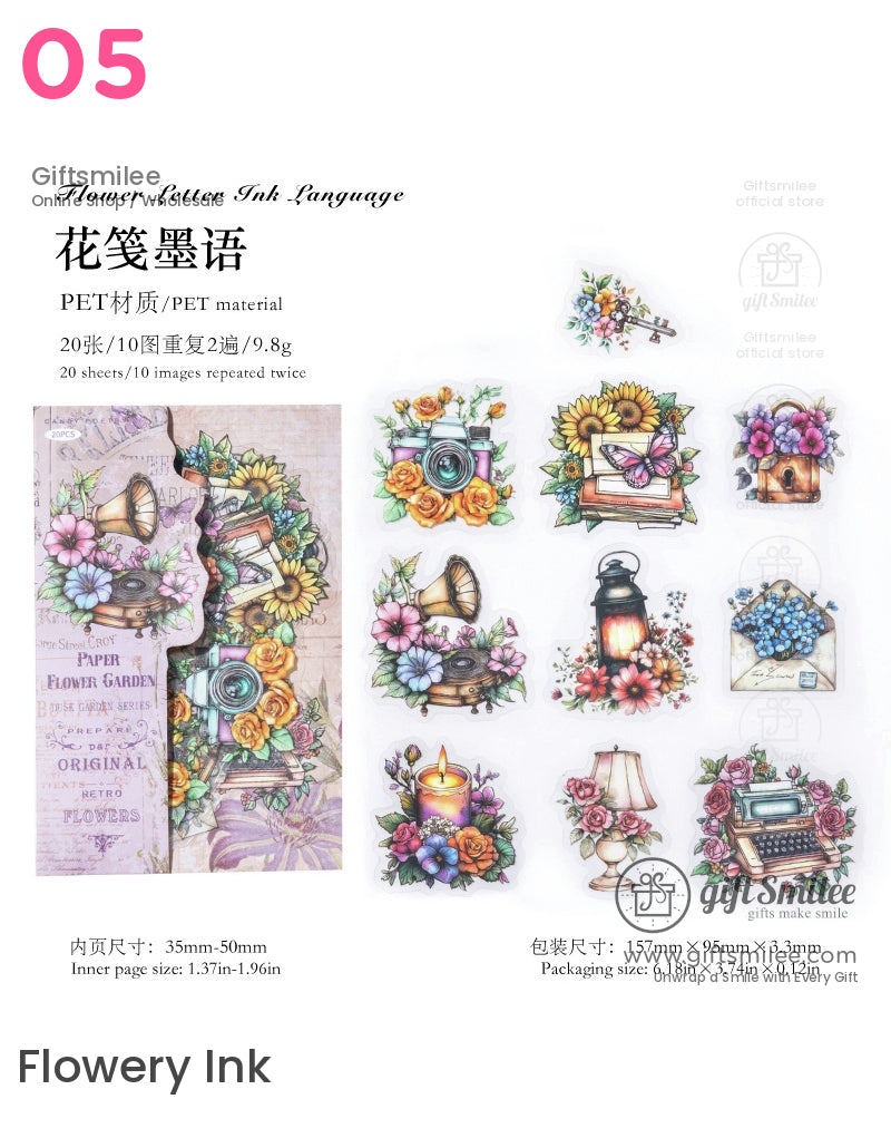 Dusk Garden Sticker Packs | KS-SA-4220