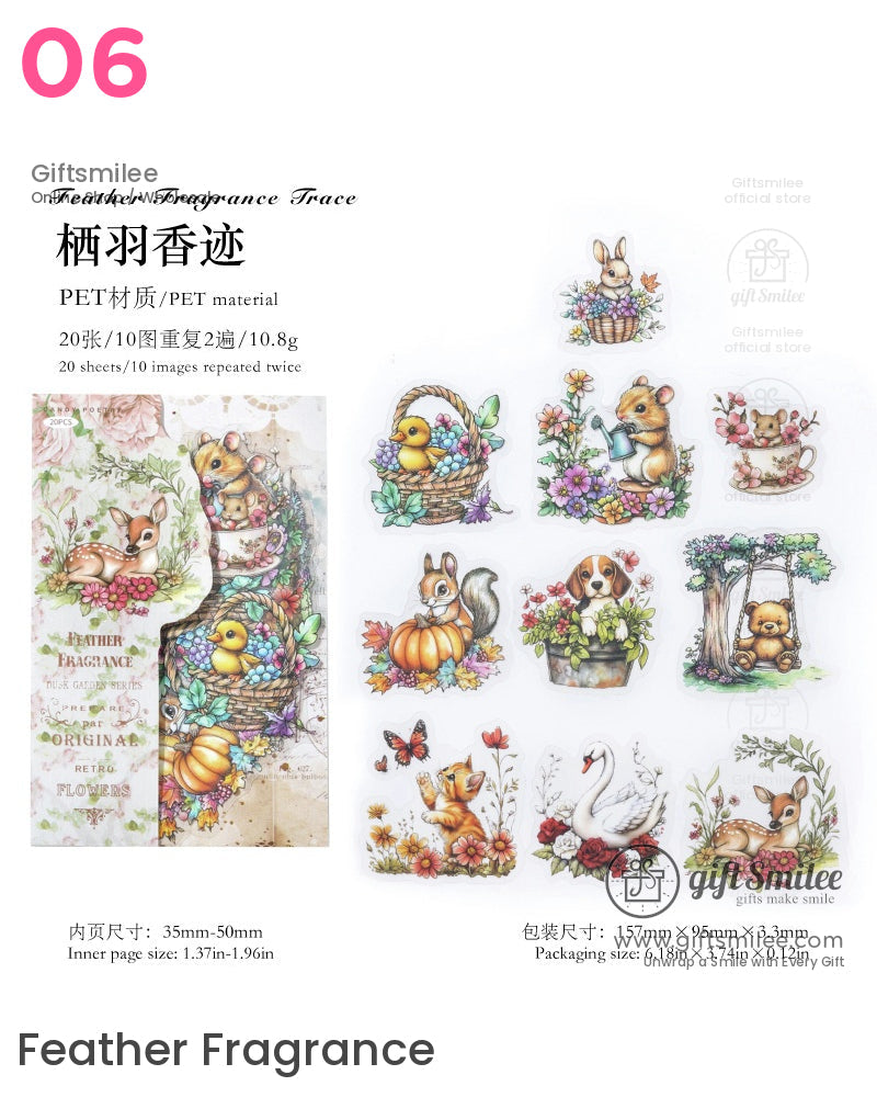 Dusk Garden Sticker Packs | KS-SA-4220