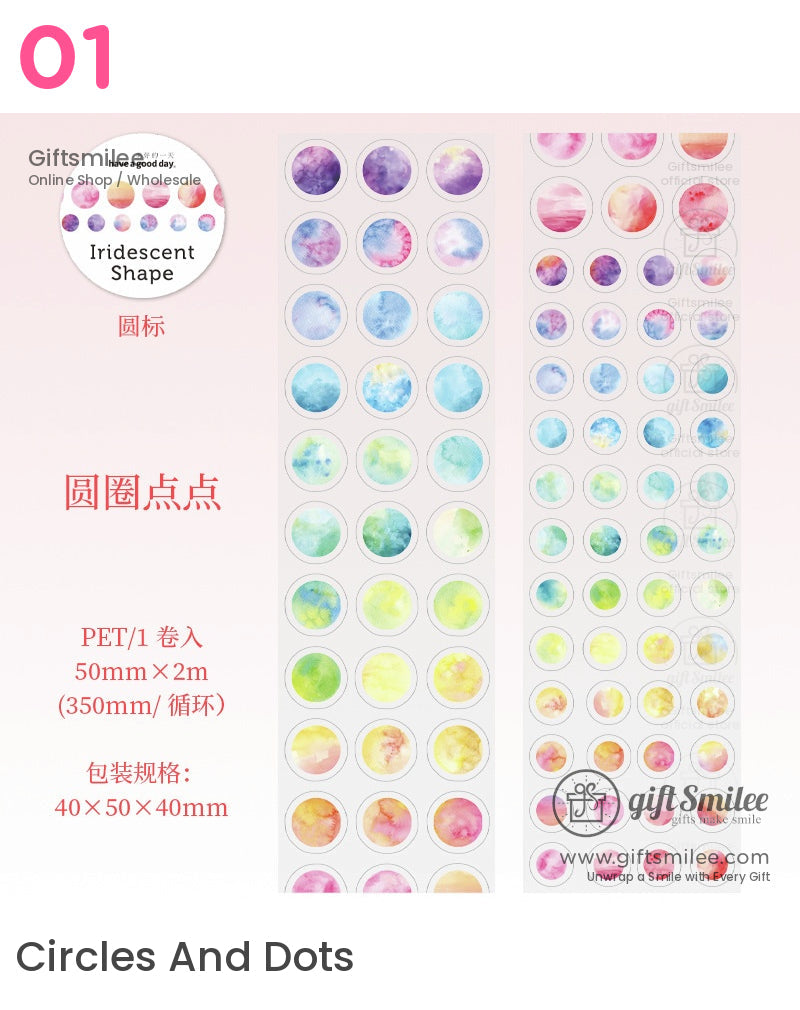 Colorful Shapes Stickers | KS-SA-4222
