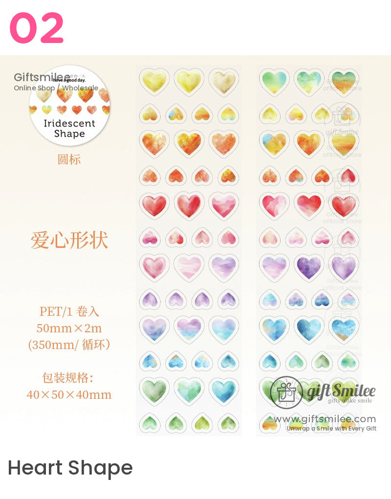 Colorful Shapes Stickers | KS-SA-4222