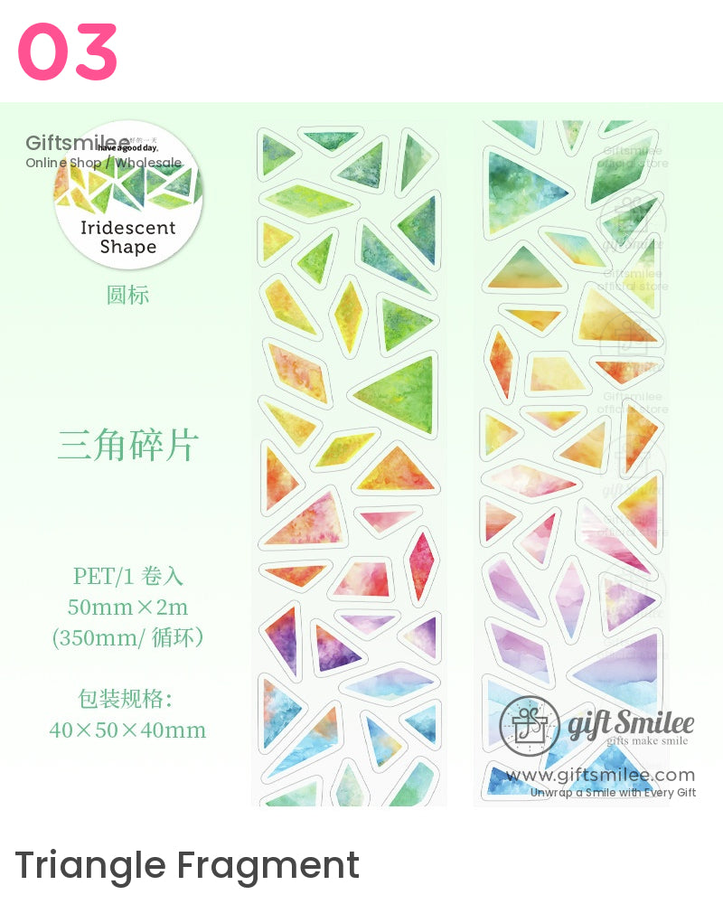 Colorful Shapes Stickers | KS-SA-4222
