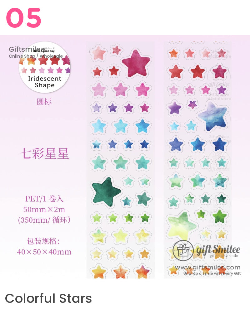 Colorful Shapes Stickers | KS-SA-4222