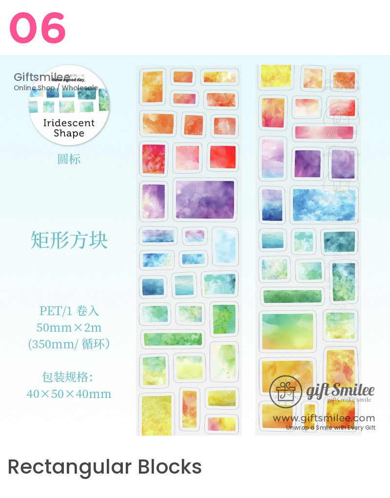 Colorful Shapes Stickers | KS-SA-4222