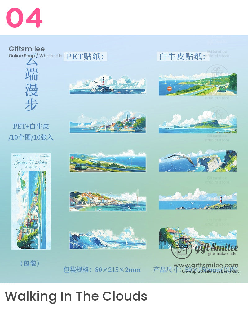 Nature Tours In The City Stickers | KS-SA-4223