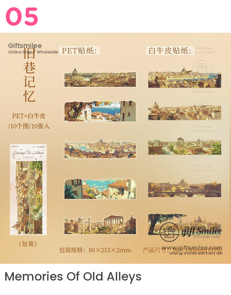 Nature Tours In The City Stickers | KS-SA-4223