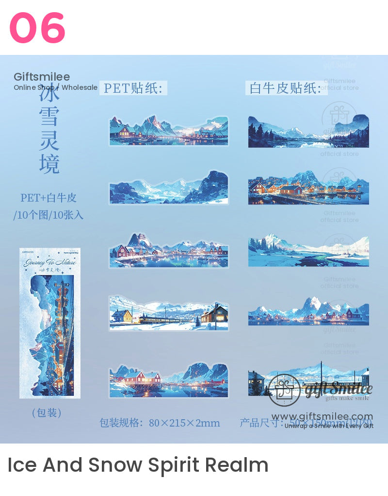 Nature Tours In The City Stickers | KS-SA-4223