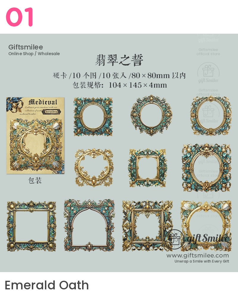 Medieval Heraldry Stickers | KS-SA-4225