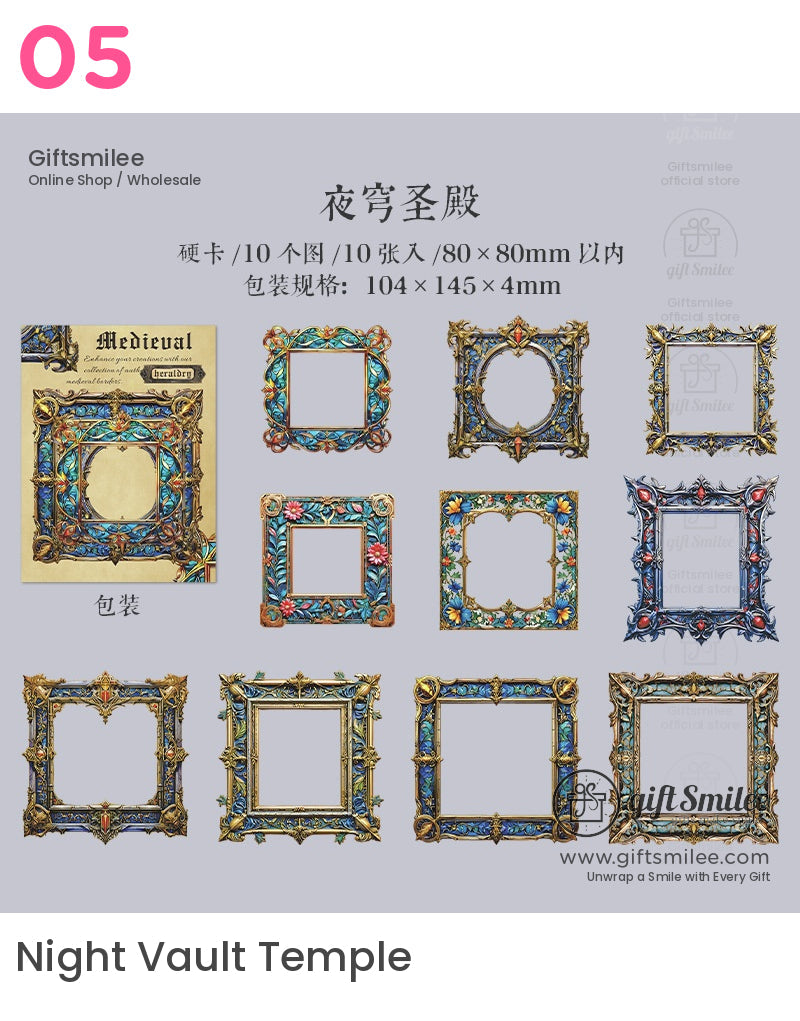 Medieval Heraldry Stickers | KS-SA-4225