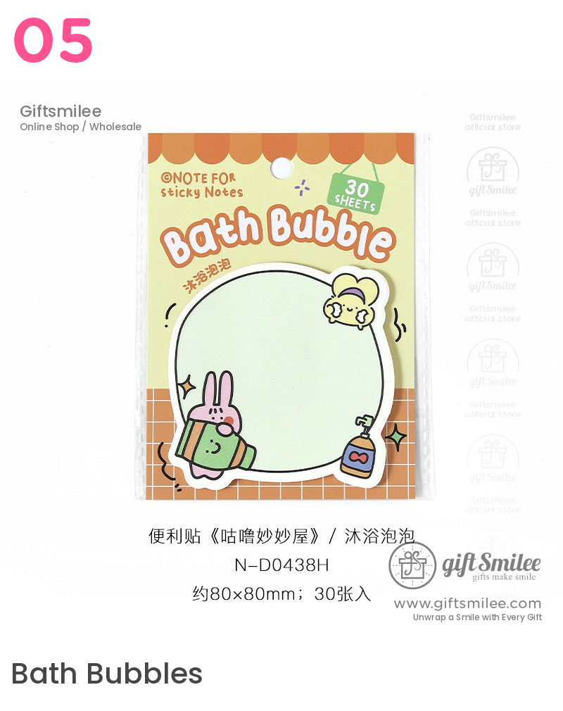 Fun Animal Food Post-It Notes | KS-SN-017