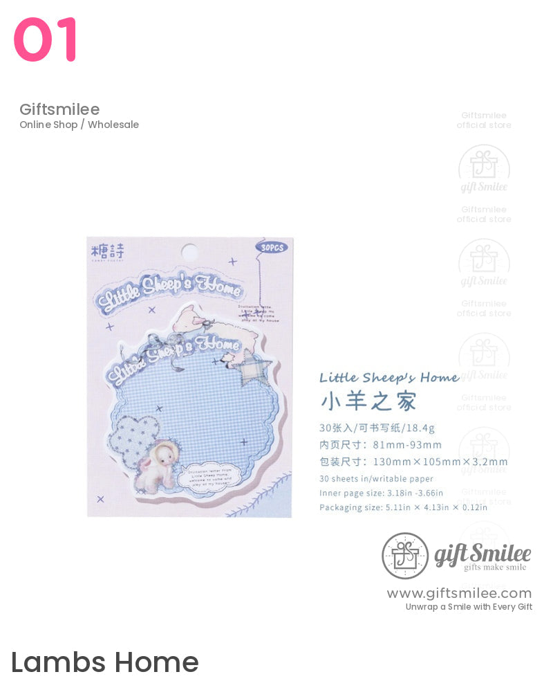 Cottagecore Home Sticky Notes | KS-SN-022