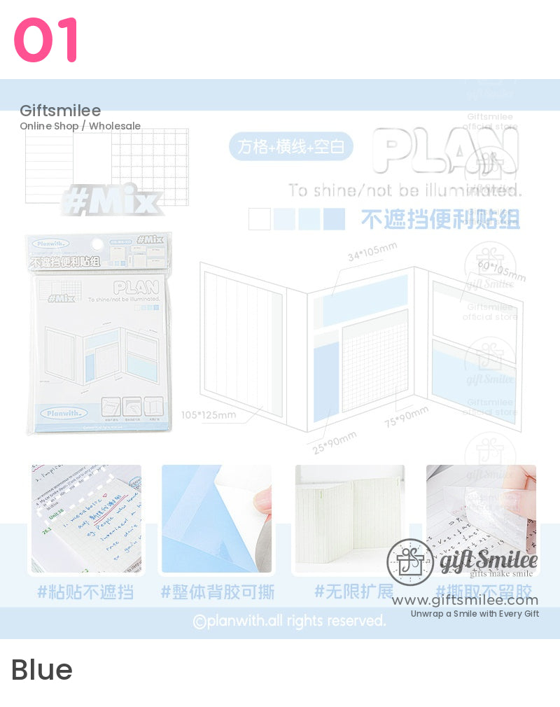 Study Planner Pet Sticky Sticky Notes | KS-SN-025