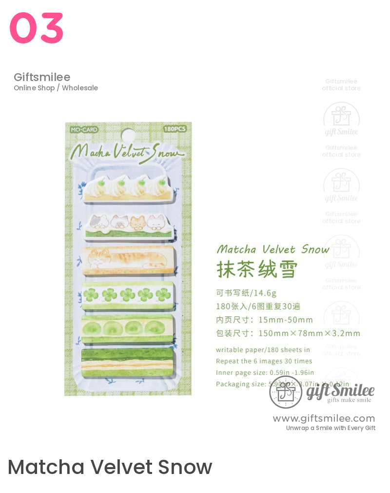 Ding Ding Cake Shop Sticky Notes | KS-SN-033