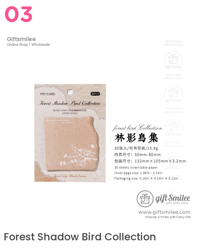 Torn Edge Marks Sticky Notes | KS-SN-034