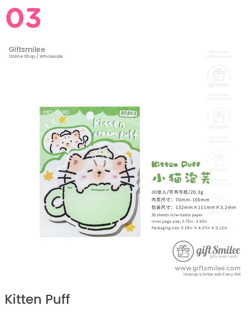 Animal Restaurant Sticky Notes | KS-SN-036