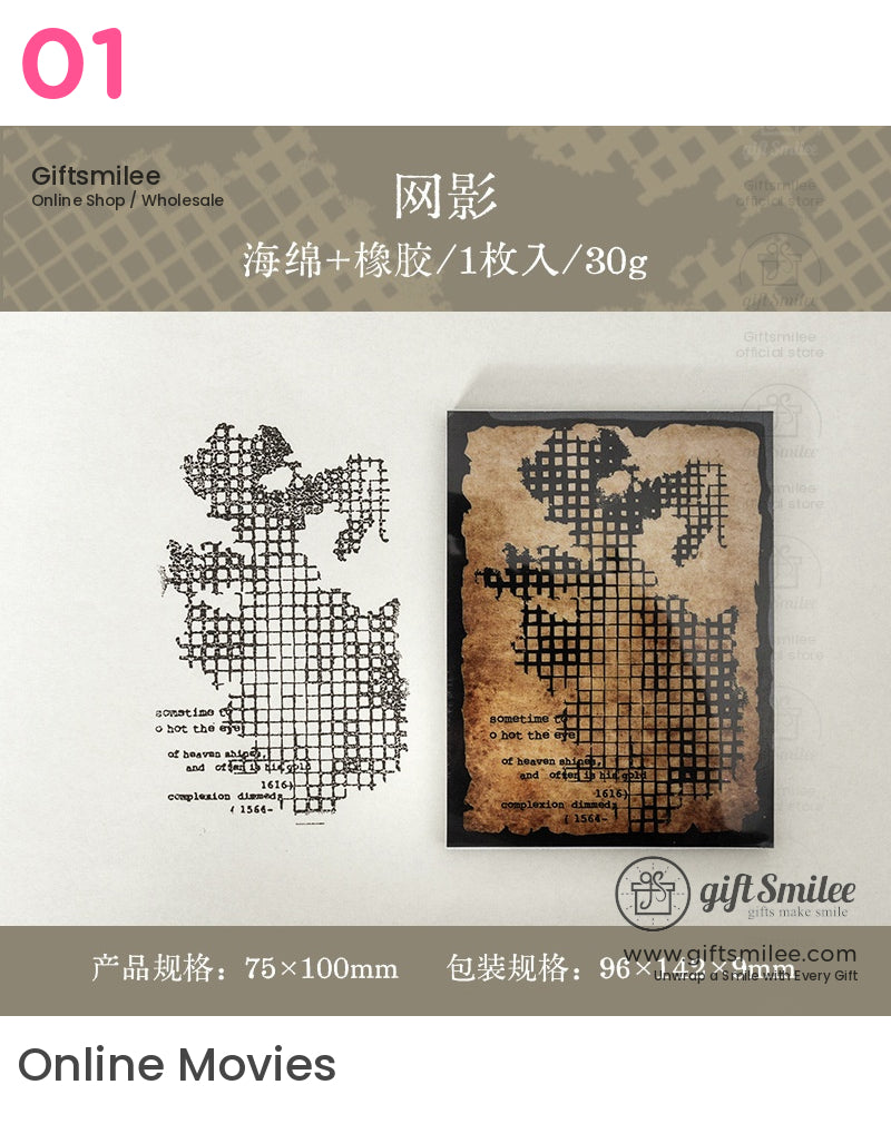 Trace Stamps | scrapbook