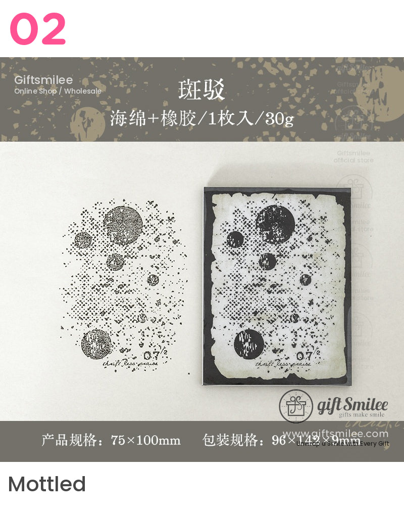 Trace Stamps | scrapbook