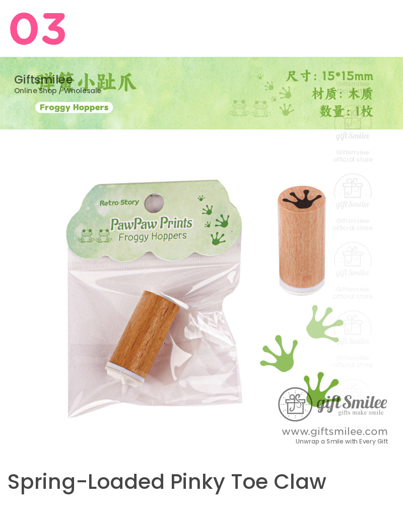 Animal Paw P Stamps | KS-WS-333